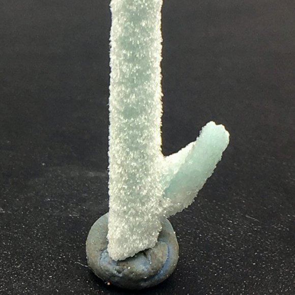 small Natural unique Pure Sky Blue Aragonite Rough Crystal Mineral Specimen - Picture 2 of 9